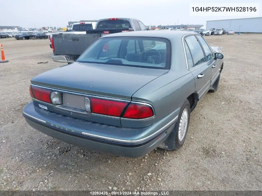 1998 Buick Lesabre VIN: 1G4HP52K7WH528196 Lot: 12093428