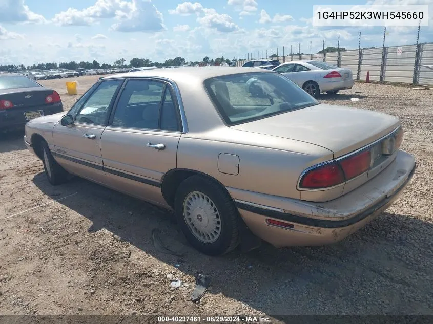 1998 Buick Lesabre Custom VIN: 1G4HP52K3WH545660 Lot: 40237461