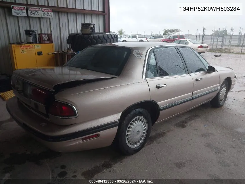 1998 Buick Lesabre Custom VIN: 1G4HP52K0WH503284 Lot: 40412533