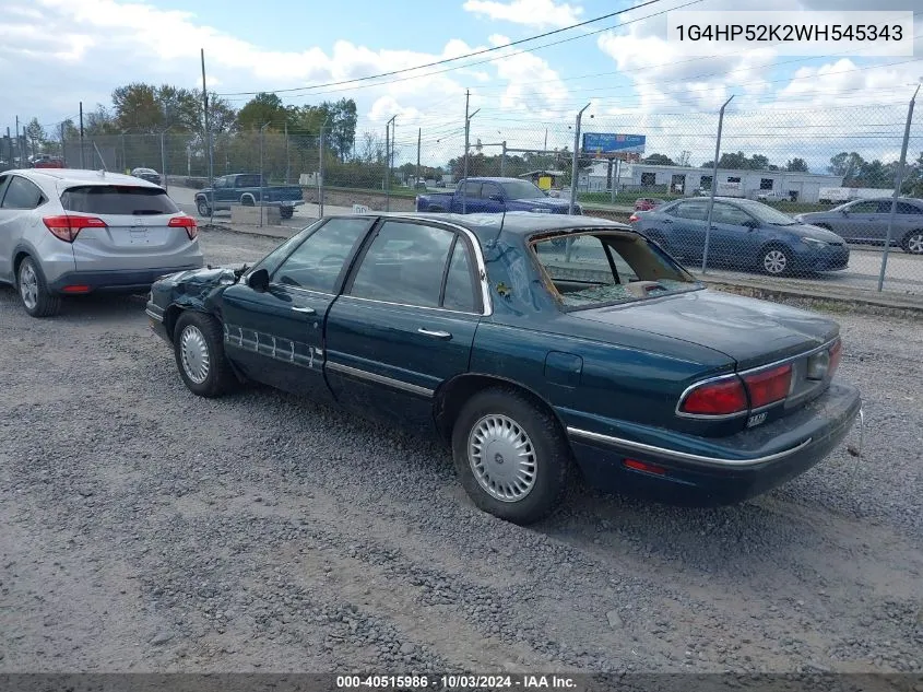 1998 Buick Lesabre Custom VIN: 1G4HP52K2WH545343 Lot: 40515986