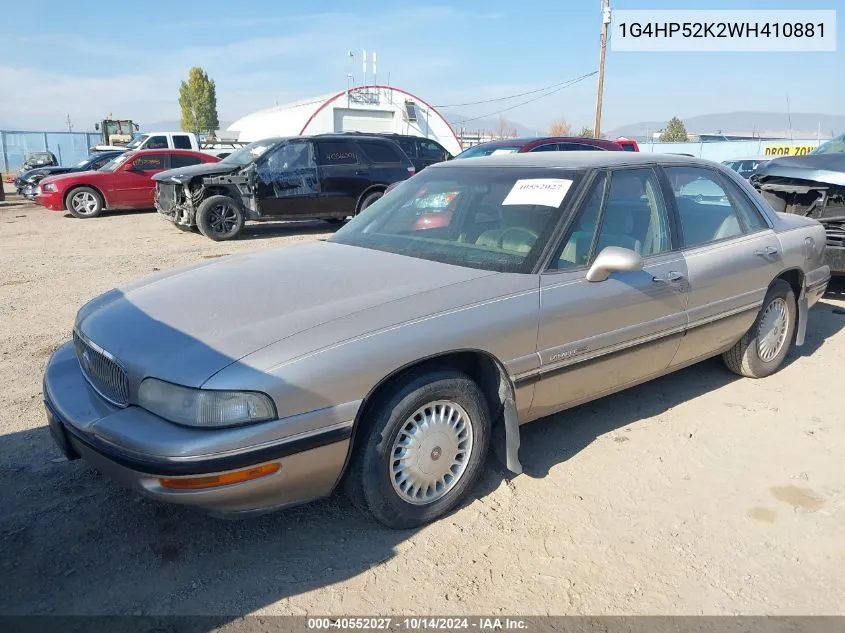 1998 Buick Lesabre Custom VIN: 1G4HP52K2WH410881 Lot: 40552027