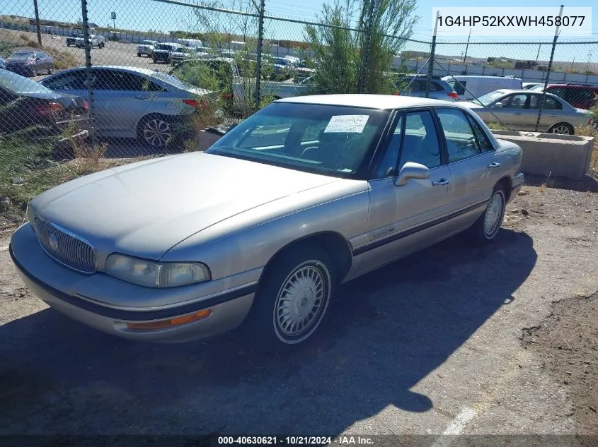 1G4HP52KXWH458077 1998 Buick Lesabre Custom