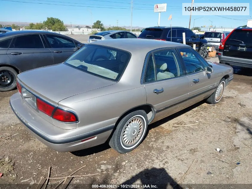 1998 Buick Lesabre Custom VIN: 1G4HP52KXWH458077 Lot: 40630621