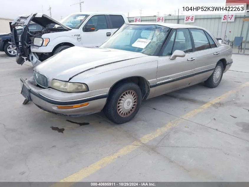 1998 Buick Lesabre Custom VIN: 1G4HP52K3WH422263 Lot: 40695911