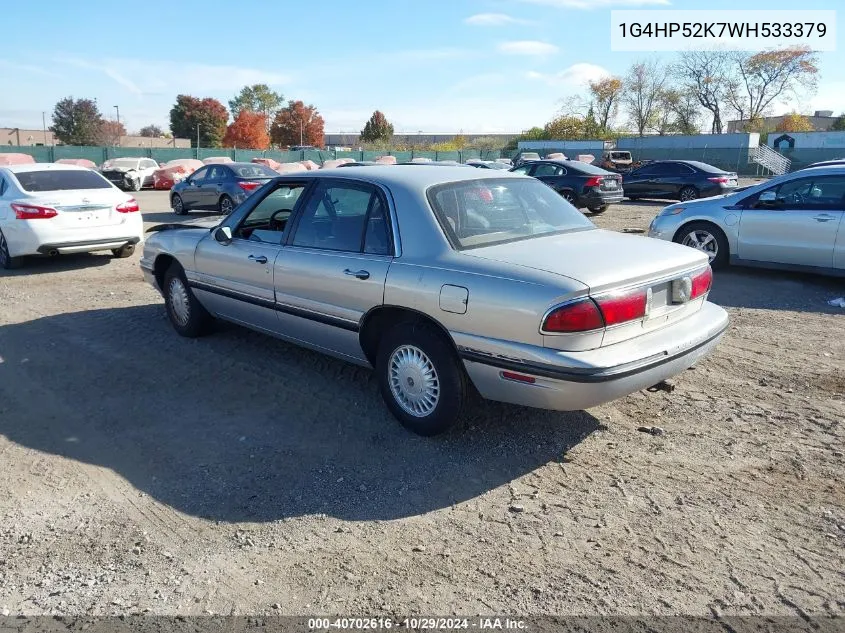 1998 Buick Lesabre Custom VIN: 1G4HP52K7WH533379 Lot: 40702616