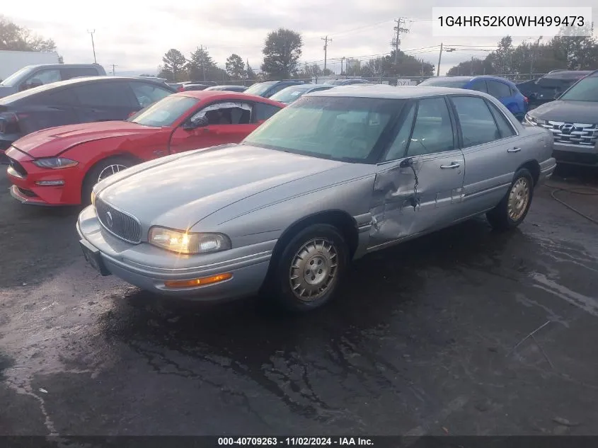 1998 Buick Lesabre Limited VIN: 1G4HR52K0WH499473 Lot: 40709263