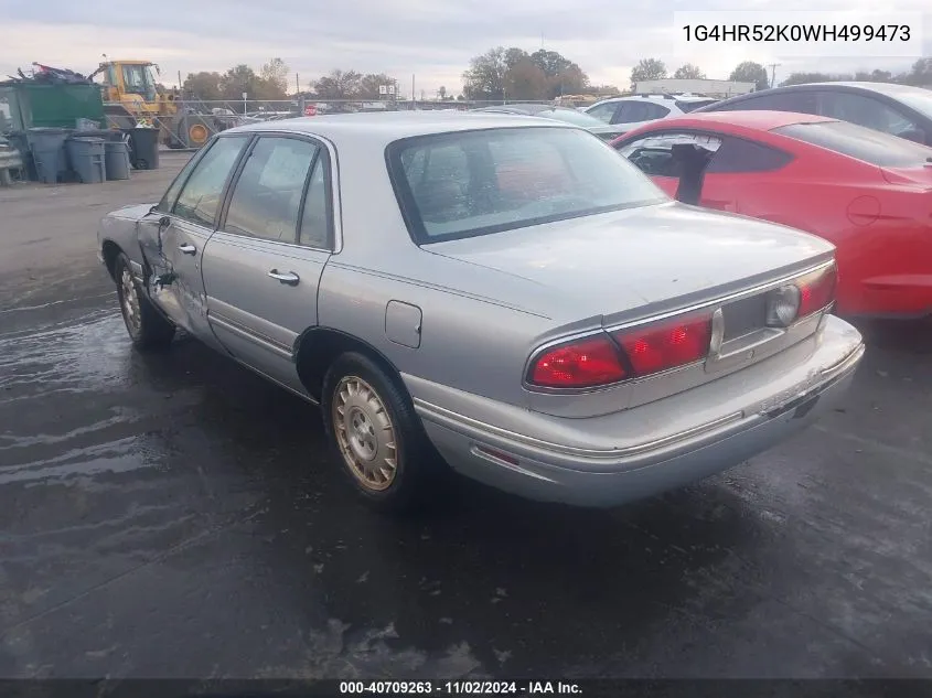 1998 Buick Lesabre Limited VIN: 1G4HR52K0WH499473 Lot: 40709263