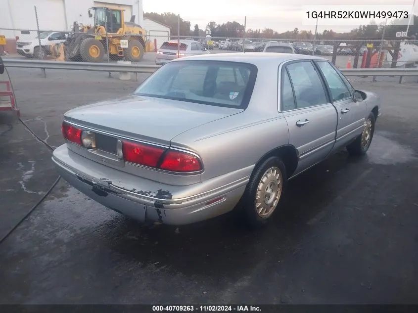 1998 Buick Lesabre Limited VIN: 1G4HR52K0WH499473 Lot: 40709263