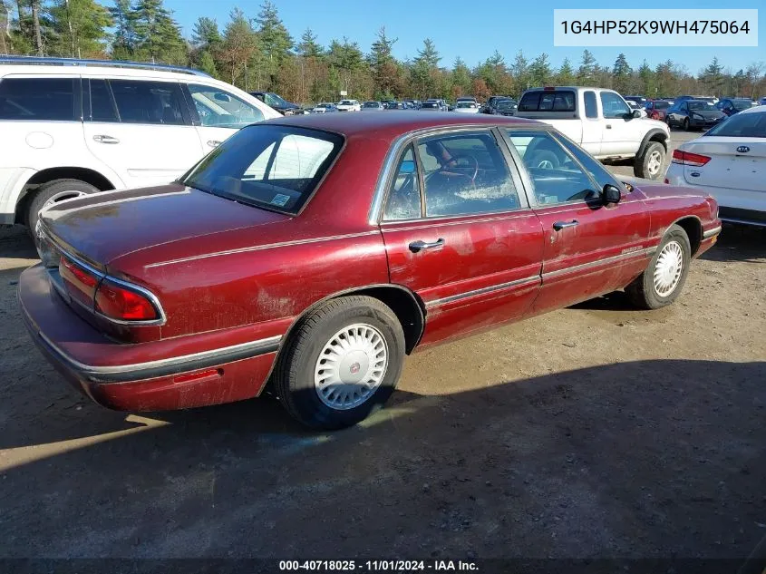 1998 Buick Lesabre Custom VIN: 1G4HP52K9WH475064 Lot: 40718025