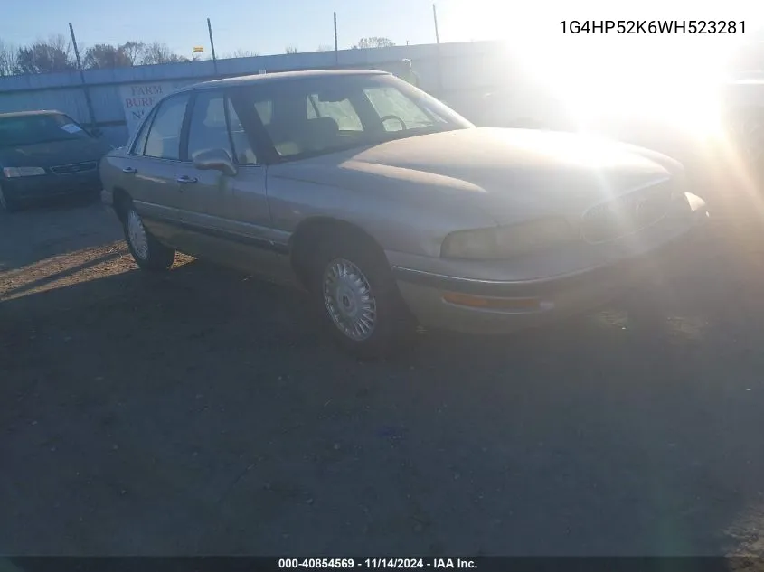 1998 Buick Lesabre Custom VIN: 1G4HP52K6WH523281 Lot: 40854569