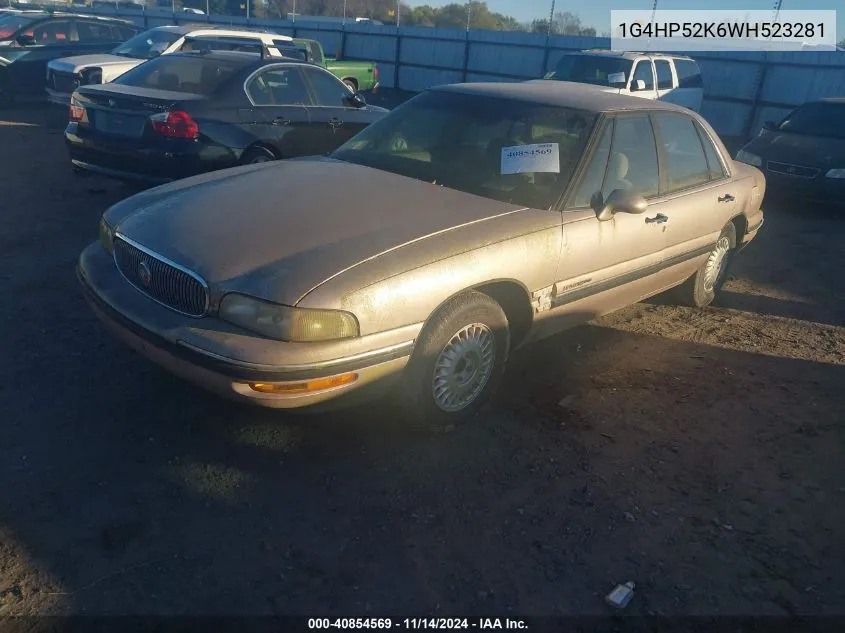 1998 Buick Lesabre Custom VIN: 1G4HP52K6WH523281 Lot: 40854569