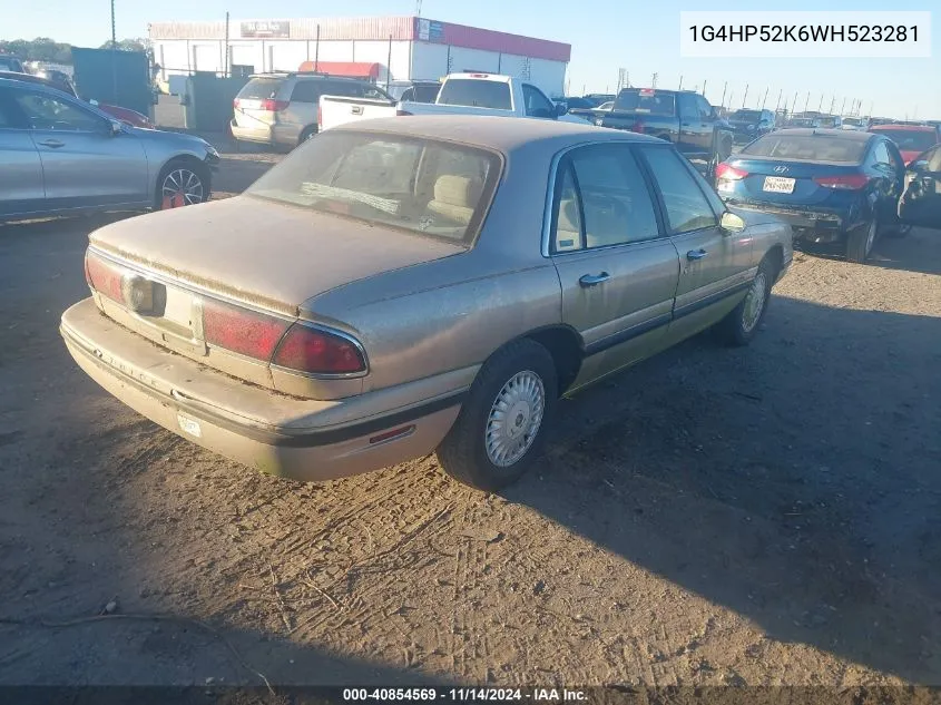 1998 Buick Lesabre Custom VIN: 1G4HP52K6WH523281 Lot: 40854569