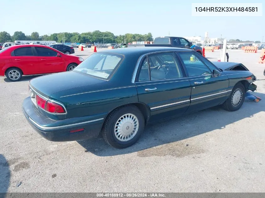 1G4HR52K3XH484581 1999 Buick Lesabre Limited