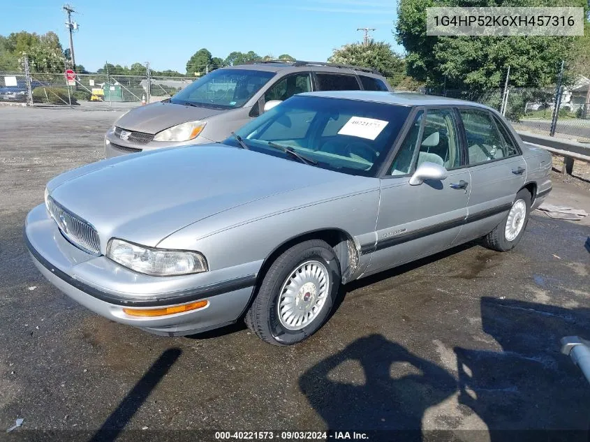 1G4HP52K6XH457316 1999 Buick Lesabre Custom