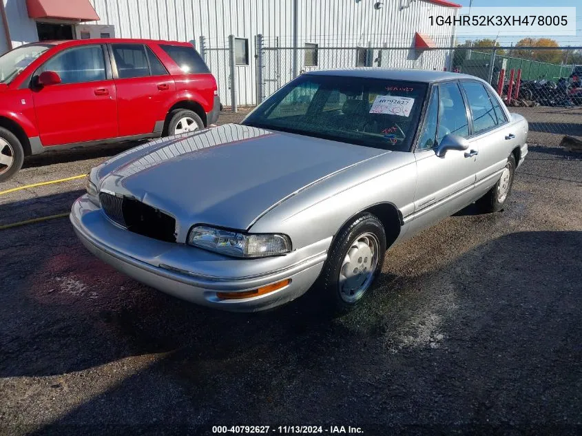 1G4HR52K3XH478005 1999 Buick Lesabre Limited