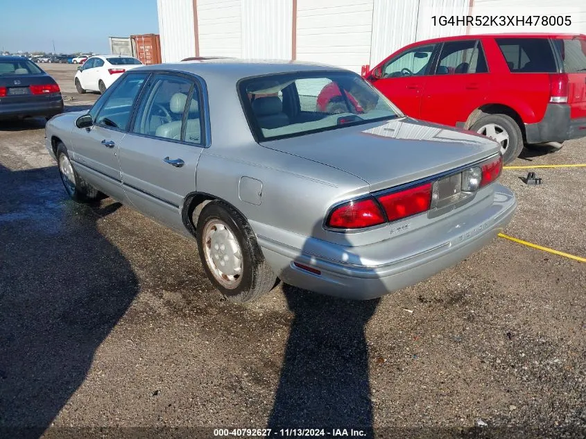 1G4HR52K3XH478005 1999 Buick Lesabre Limited