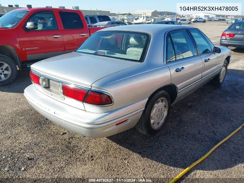 1G4HR52K3XH478005 1999 Buick Lesabre Limited