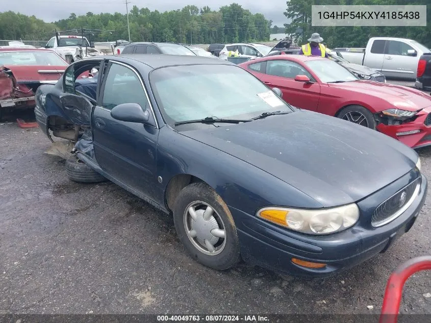 2000 Buick Lesabre Custom VIN: 1G4HP54KXY4185438 Lot: 40049763