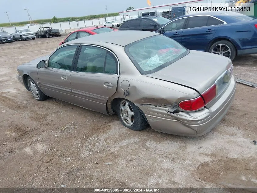 2000 Buick Lesabre Custom VIN: 1G4HP54K9YU113453 Lot: 40129805