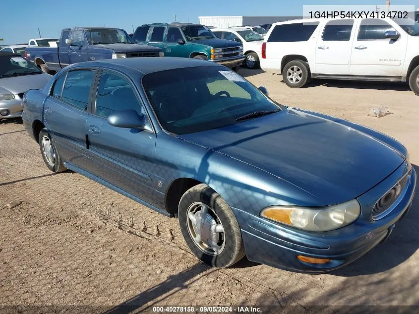 2000 Buick Lesabre Custom VIN: 1G4HP54KXY4134702 Lot: 40278158