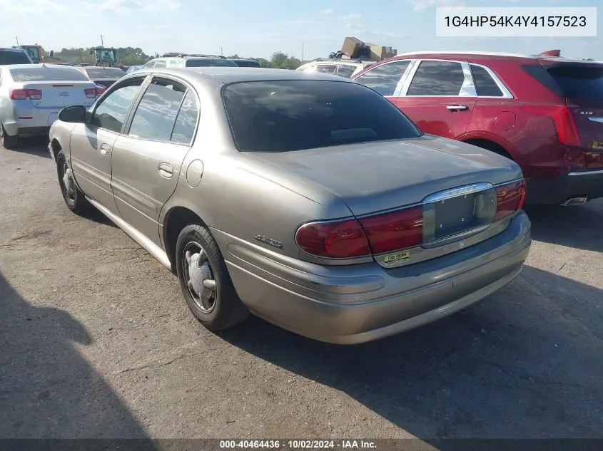 2000 Buick Lesabre Custom VIN: 1G4HP54K4Y4157523 Lot: 40464436