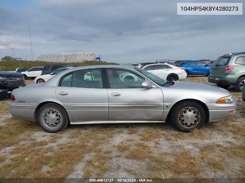 2000 Buick Lesabre Custom VIN: 1G4HP54K8Y4280273 Lot: 40612727