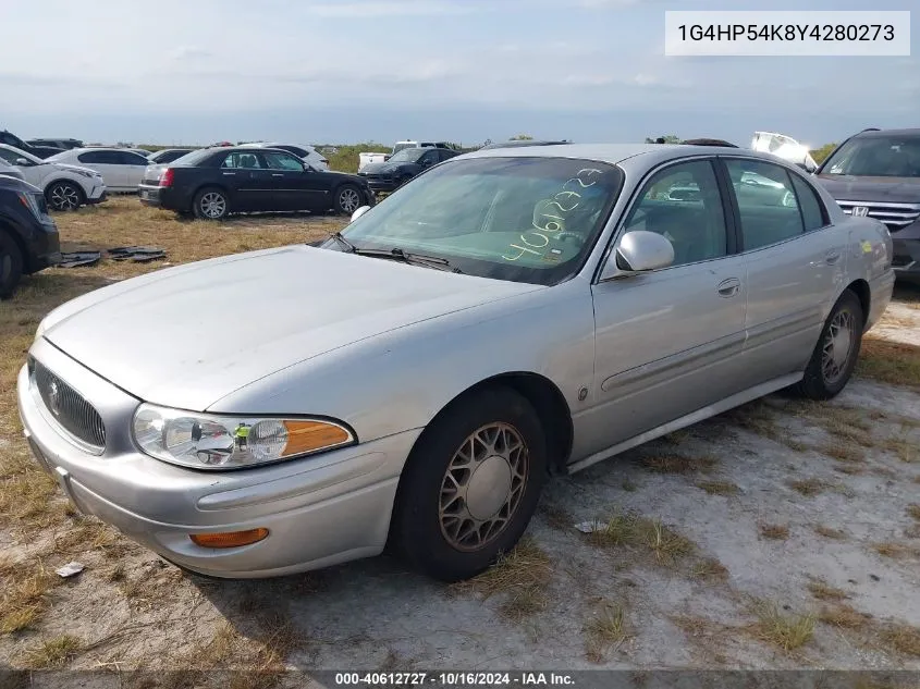 2000 Buick Lesabre Custom VIN: 1G4HP54K8Y4280273 Lot: 40612727