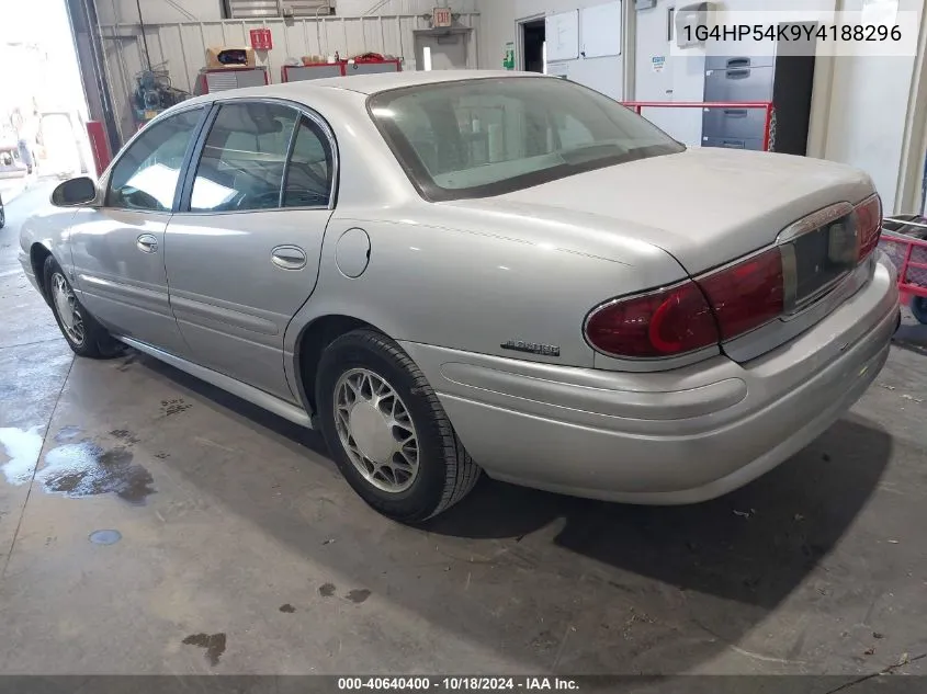 2000 Buick Lesabre Custom VIN: 1G4HP54K9Y4188296 Lot: 40640400