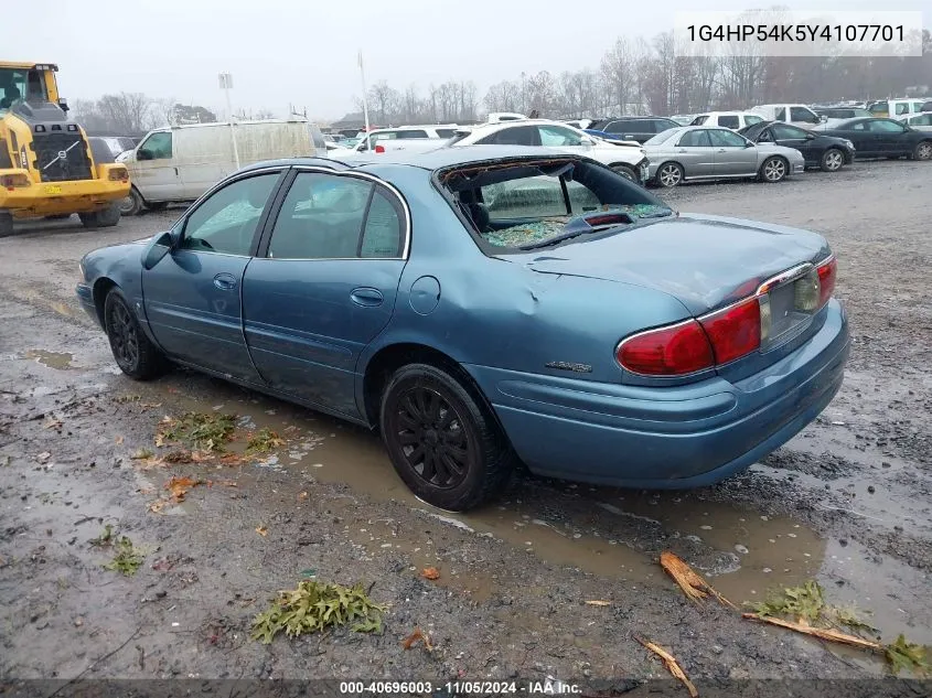 2000 Buick Lesabre Custom VIN: 1G4HP54K5Y4107701 Lot: 40696003