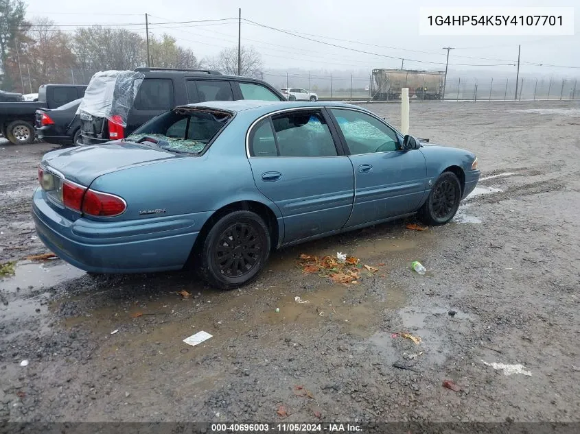 2000 Buick Lesabre Custom VIN: 1G4HP54K5Y4107701 Lot: 40696003