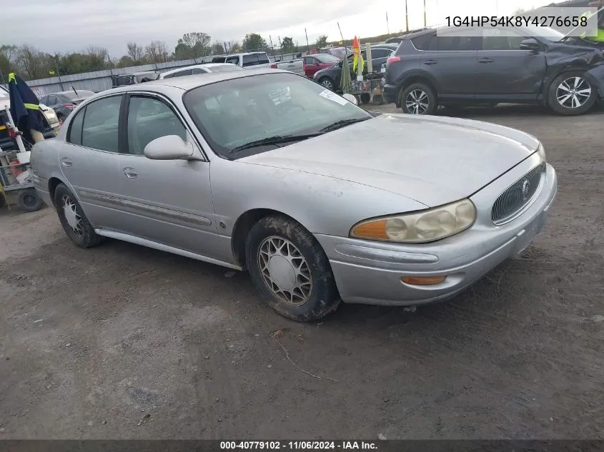 2000 Buick Lesabre Custom VIN: 1G4HP54K8Y4276658 Lot: 40779102