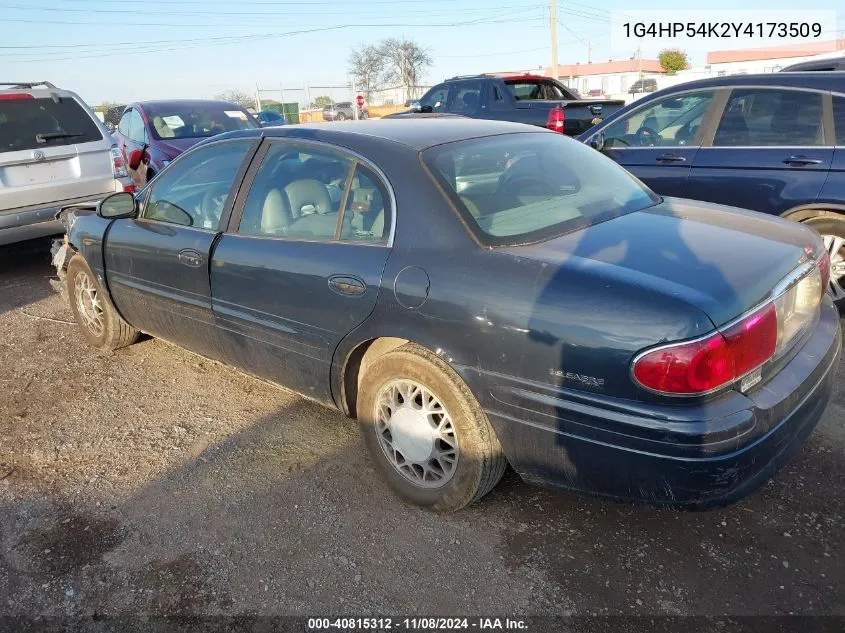 2000 Buick Lesabre Custom VIN: 1G4HP54K2Y4173509 Lot: 40815312