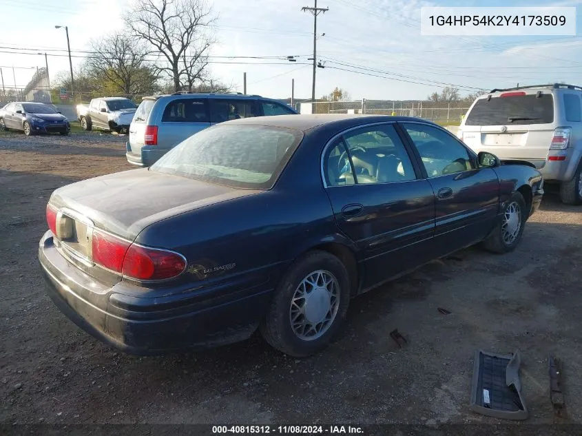 2000 Buick Lesabre Custom VIN: 1G4HP54K2Y4173509 Lot: 40815312