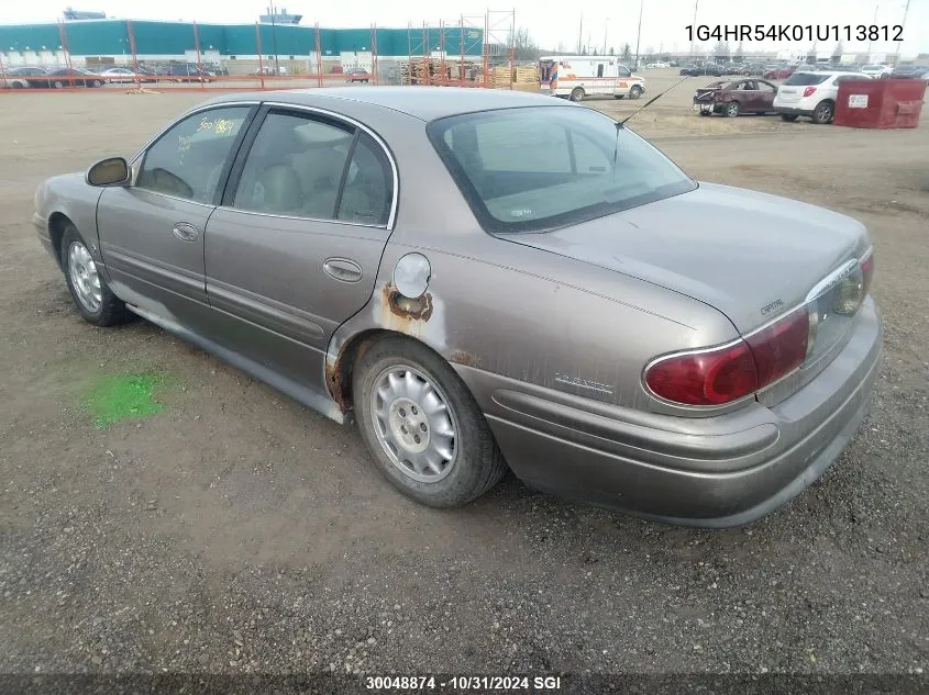 2001 Buick Lesabre Limited VIN: 1G4HR54K01U113812 Lot: 30048874