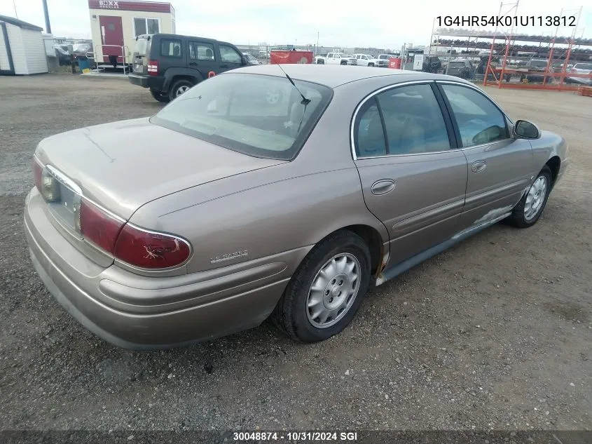 2001 Buick Lesabre Limited VIN: 1G4HR54K01U113812 Lot: 30048874