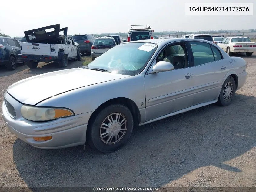 2001 Buick Lesabre Custom VIN: 1G4HP54K714177576 Lot: 39889754