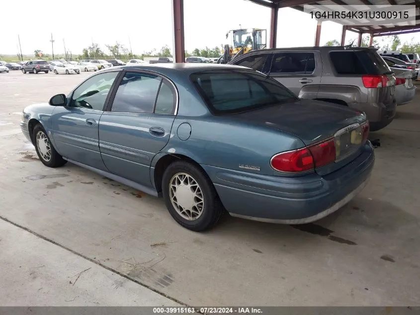 1G4HR54K31U300915 2001 Buick Lesabre Limited