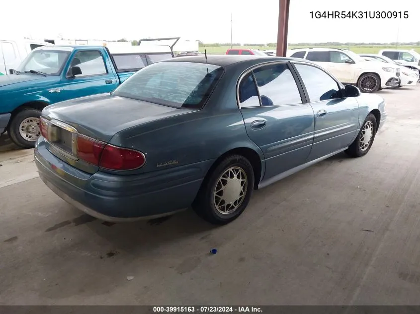 2001 Buick Lesabre Limited VIN: 1G4HR54K31U300915 Lot: 39915163