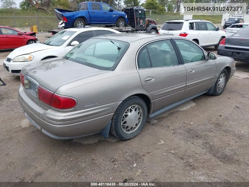 2001 Buick Lesabre Limited VIN: 1G4HR54K91U247377 Lot: 40118438