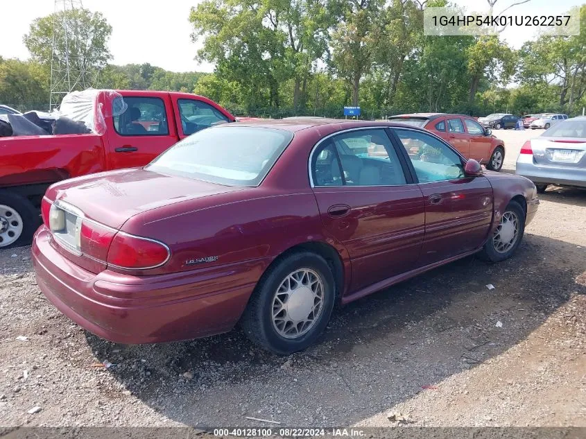 1G4HP54K01U262257 2001 Buick Lesabre Custom