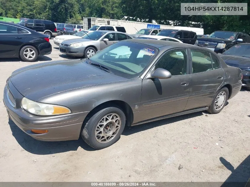 2001 Buick Lesabre Custom VIN: 1G4HP54KX14287814 Lot: 40188899