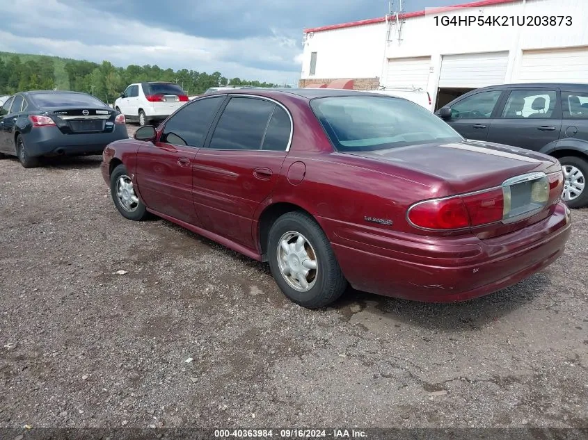 1G4HP54K21U203873 2001 Buick Lesabre Custom