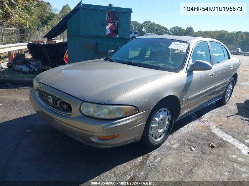 1G4HR54K91U196673 2001 Buick Lesabre Limited