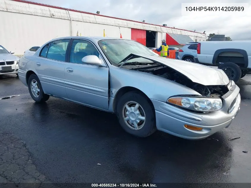 2001 Buick Lesabre Custom VIN: 1G4HP54K914205989 Lot: 40585234