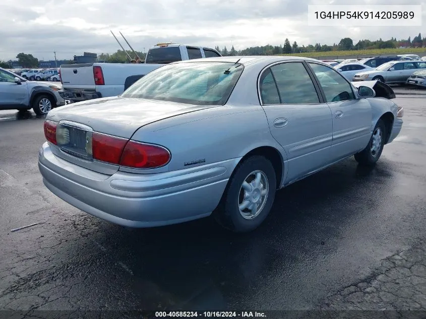 2001 Buick Lesabre Custom VIN: 1G4HP54K914205989 Lot: 40585234