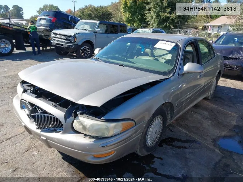 1G4HP54K114213813 2001 Buick Lesabre Custom