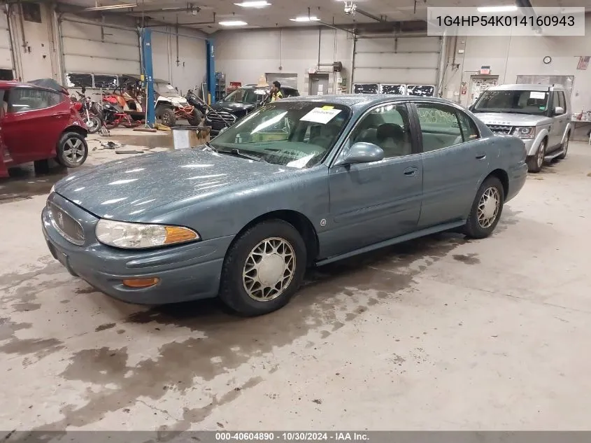 2001 Buick Lesabre Custom VIN: 1G4HP54K014160943 Lot: 40604890