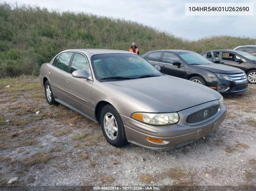 2001 Buick Lesabre Limited VIN: 1G4HR54K01U262690 Lot: 40622914