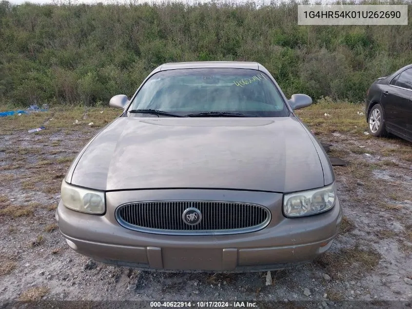 2001 Buick Lesabre Limited VIN: 1G4HR54K01U262690 Lot: 40622914