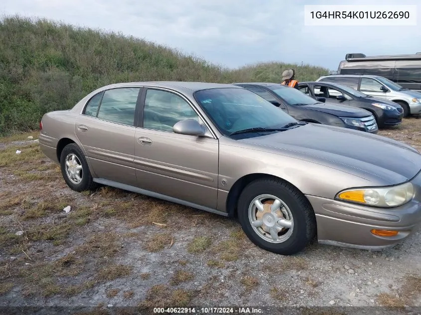 2001 Buick Lesabre Limited VIN: 1G4HR54K01U262690 Lot: 40622914